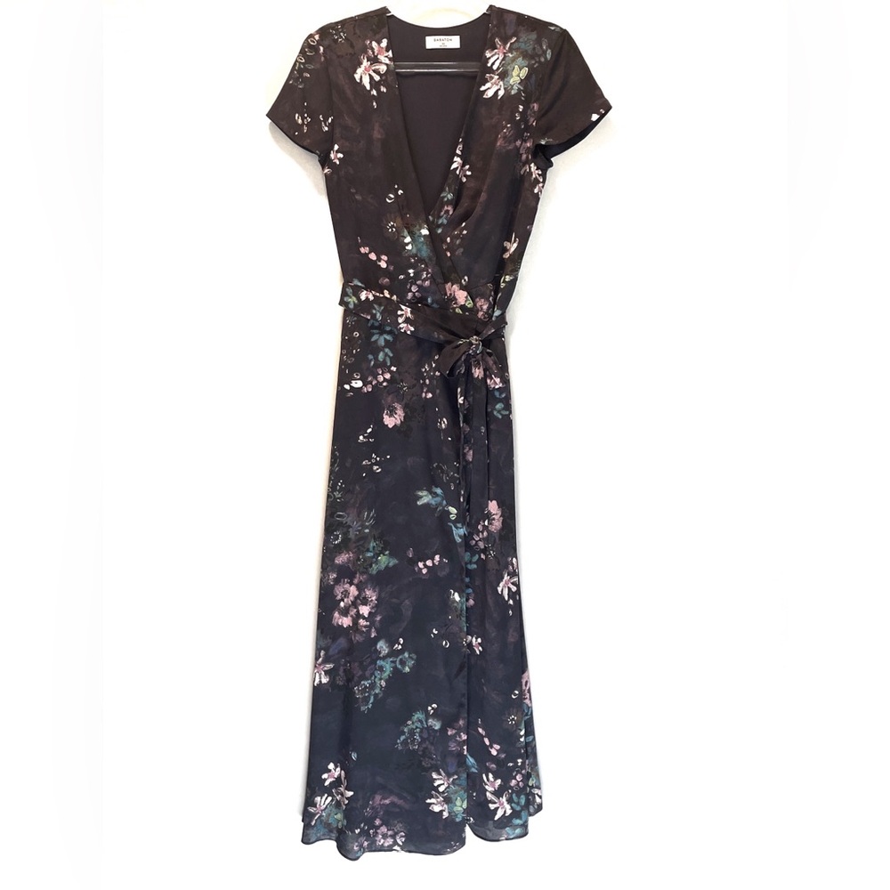 Babaton Floral Wrap Dress in Sz: XS